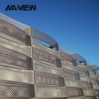 Aluminum wall cladding materials decorative laser cutting metal panel